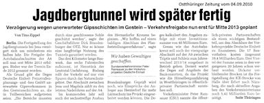 Ostthüringer Zeitung vom 04.09.2010