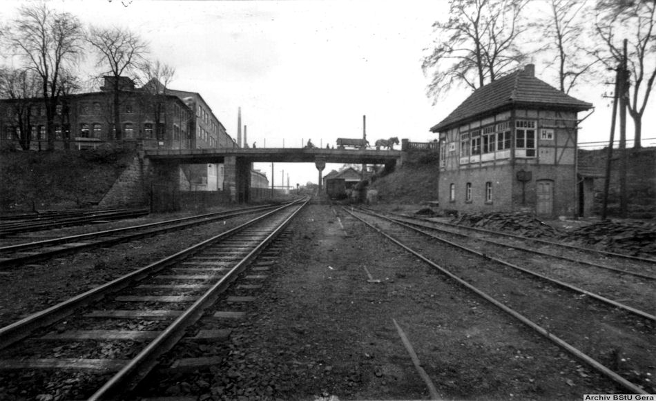 Die alte Bahnhofsbrücke