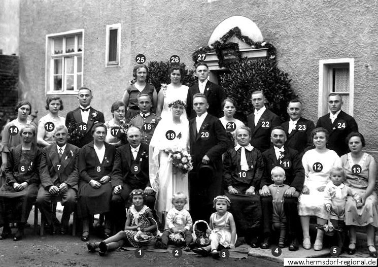 9.09.1931 - Hochzeit von Else Seime & Hermann Leisering
