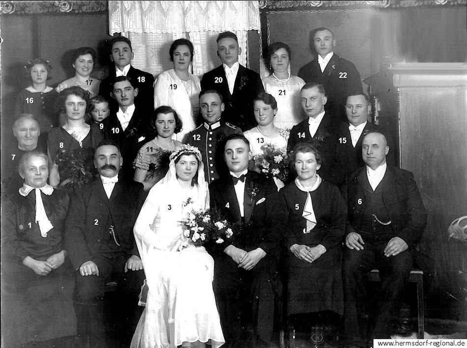 Hochzeit am 04.02.1933