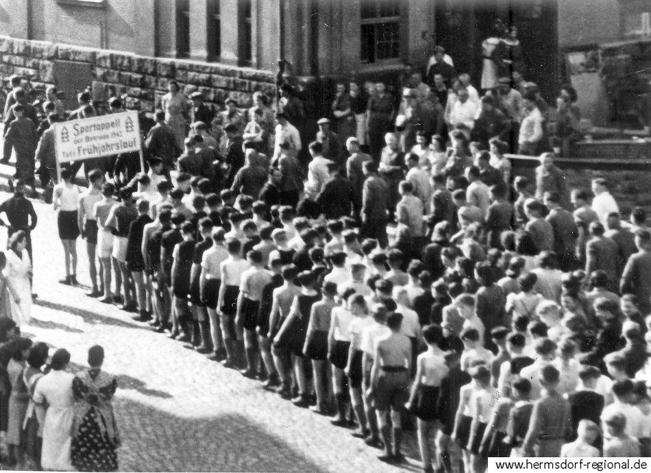 Blick in die Mengenschleiferei 1935 