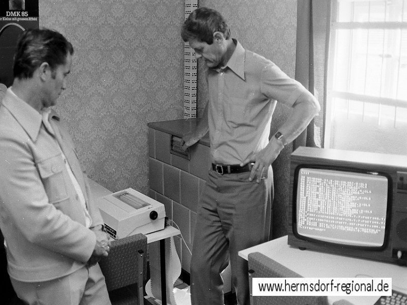 198? Einweihung Computer Kabinett der GST in der Geraer Straße - Bild 14