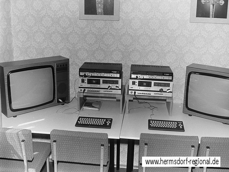 198? Einweihung Computer Kabinett der GST in der Geraer Straße - Bild 17
