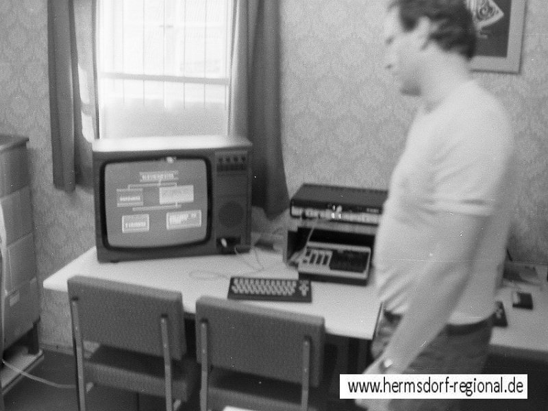 198? Einweihung Computer Kabinett der GST in der Geraer Straße - Bild 19