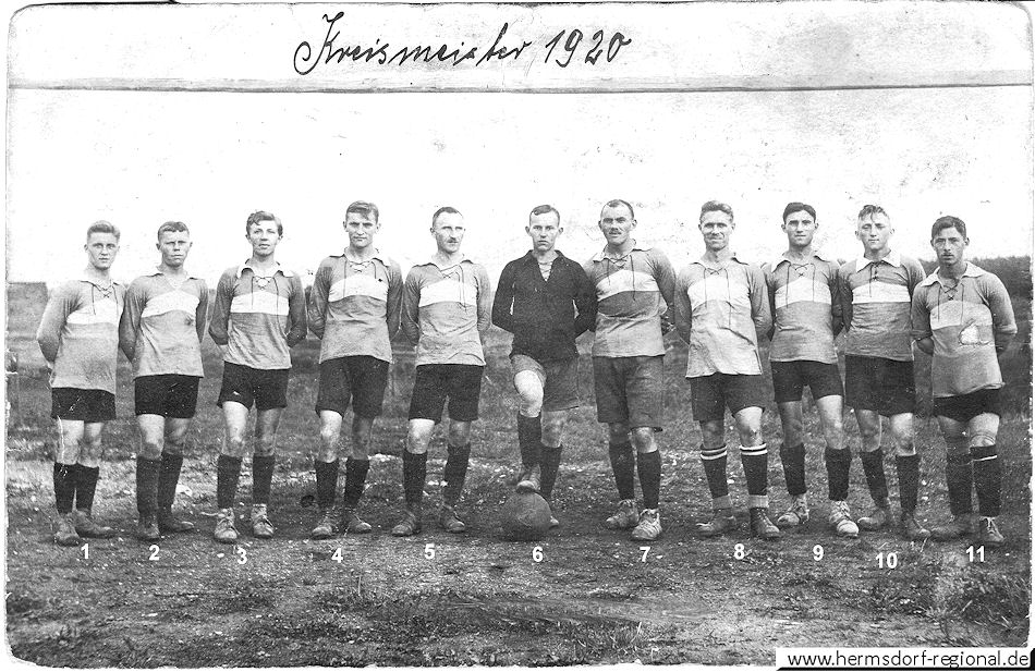 Kreismeister 1920 - Hermsdorf