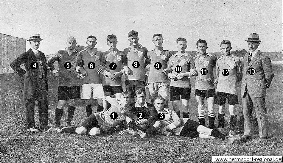 1920 Sportclub Hermsdorf - Klosterlausnitz gegründet 1917 