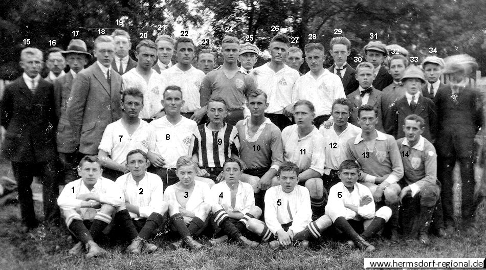 1923 Sportclub Hermsdorf - Klosterlausnitz gegründet 1917