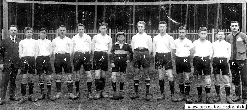 1924 Sportclub Hermsdorf - Klosterlausnitz gegründet 1917 