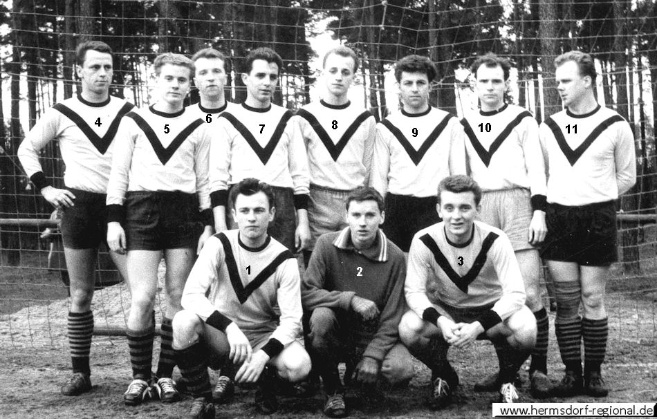 1961 / 62 BSG Motor Hermsdorf - Bezirksliga Gera 